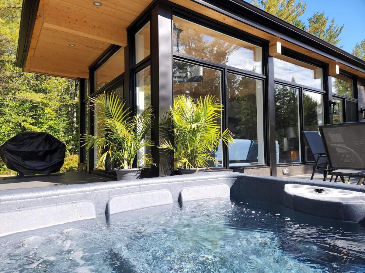 Les Chalets Double K # 1 Saint-Alexis-des-Monts Exterior foto